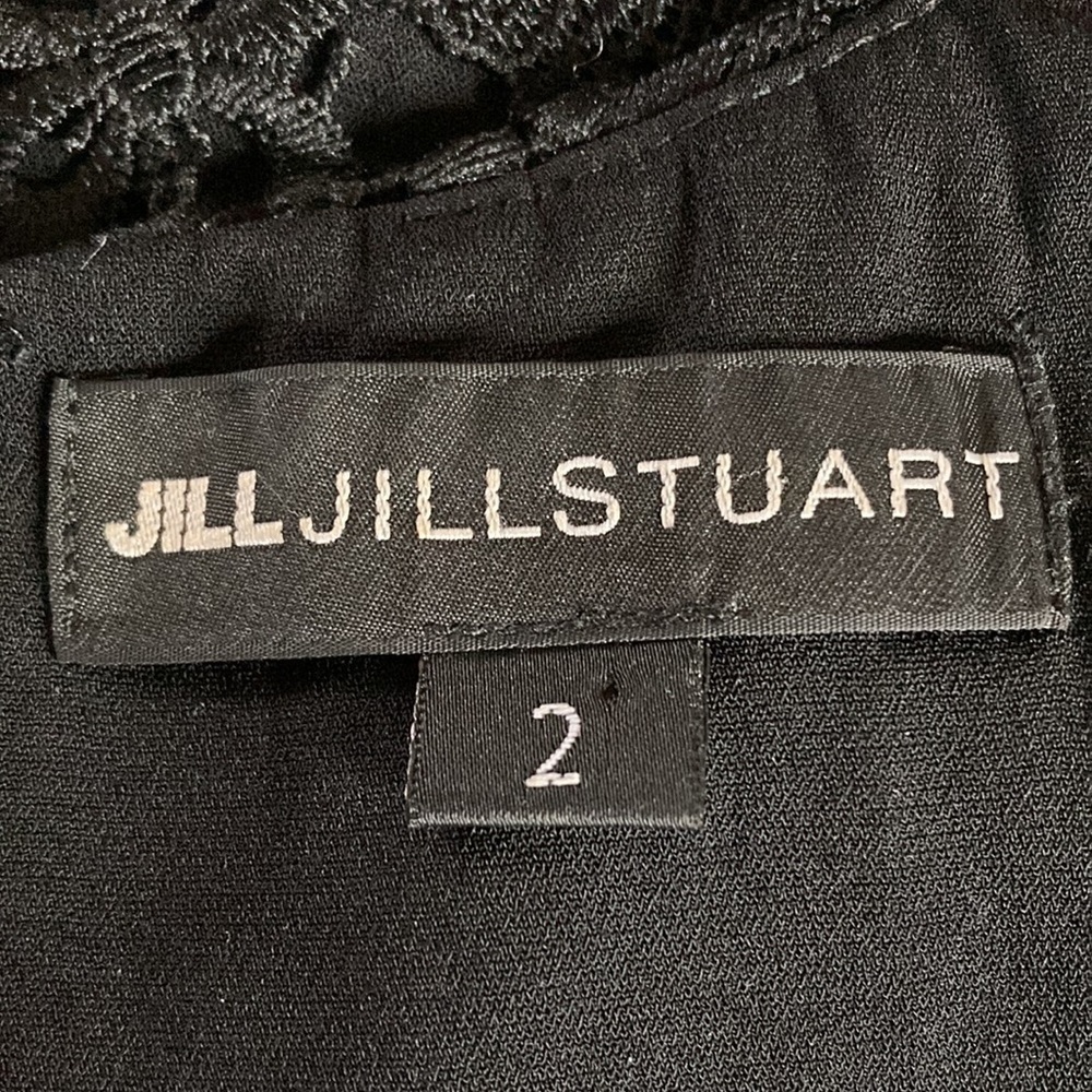 Jill Jill Stuart | Black Floral Lace Dress Formal Size 2 - Picture 5 of 7